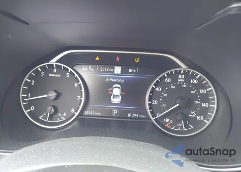 2023 Nissan Maxima Sr Xtronic Cvt из США, поврежденный, VIN 1N4AA6EV1PC506038